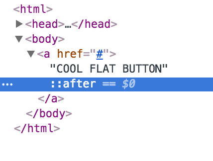 inspect element of button code