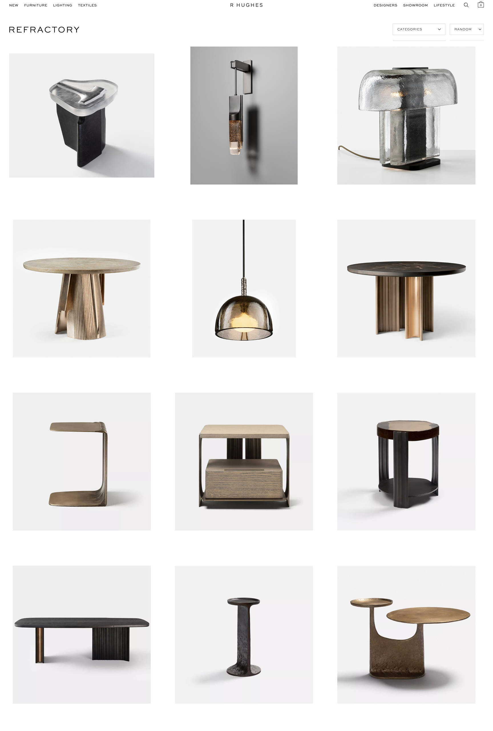 R HUGHES product page