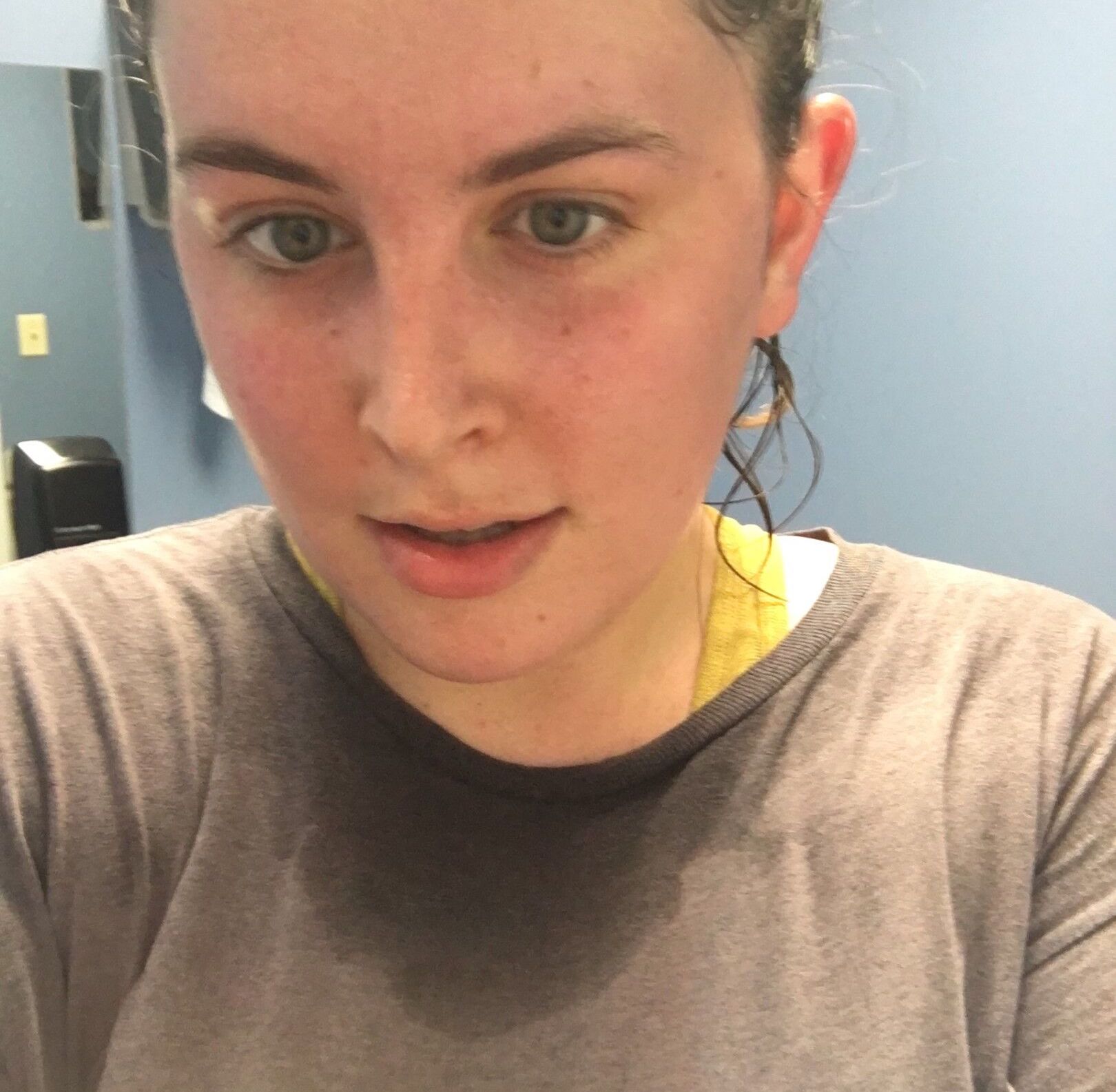Allison post-workout
